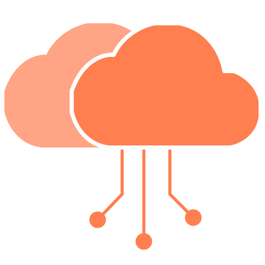 Orange Clouds Logo